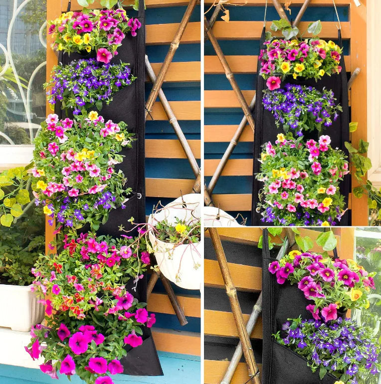 WallNest - Vertikal hängende Gartenpflanze
