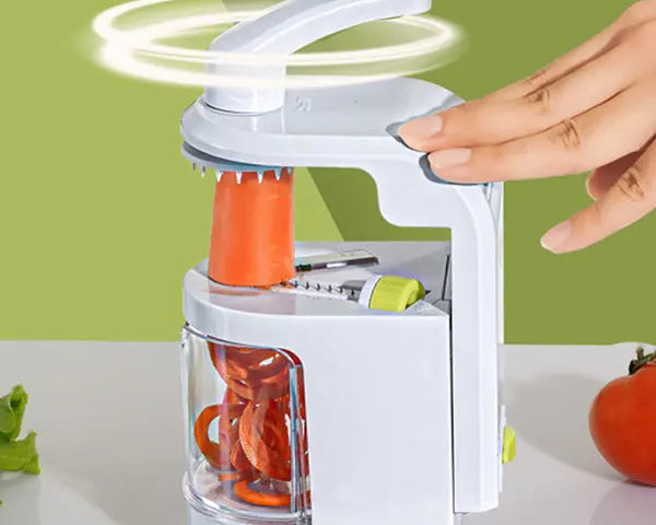 SpinCarve – Manueller Gemüsespiralisierer für Kreatives Kochen