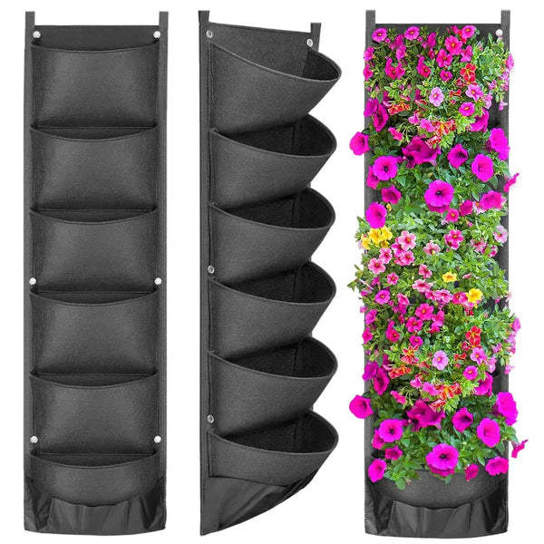 WallNest - Vertikal hängende Gartenpflanze