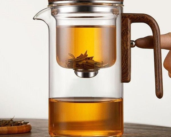 Tealuxe™ - Elegantne klaasist teekann koos infusoriga [Letzter Tag Rabatt]