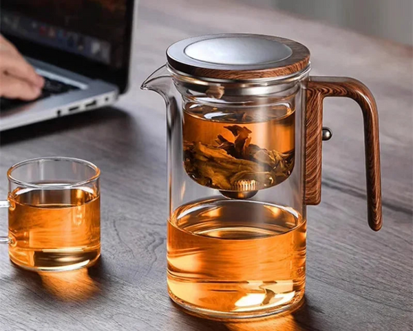 Tealuxe™ - Elegantne klaasist teekann koos infusoriga [Letzter Tag Rabatt]