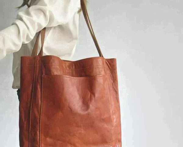 Veda™ Elegante Lederhandtasche für Frauen